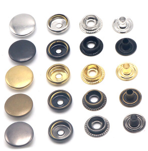 Biểu Tượng Tùy Chỉnh Trang Trí Bao Gồm Brass Kẽm Hợp Kim Bốn Phần Đẩy Prong Báo Chí Snap Nút Quần Jean Nút Cho Quần Áo - Product Image 1