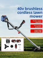 Tondeuse et débroussailleuse sans fil Dongcheng 40V à batterie lithium-ion DCYM4013H2S – Outil de jardinage électrique portable