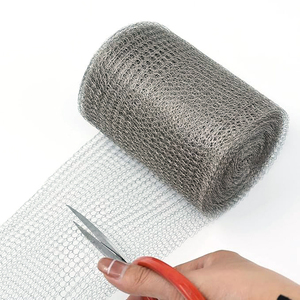 High Quality Plain Woven Stainless Steel <b>Wire</b> <b>Mesh</b> 2mm & 1.2mm Diameter for Screens Filters with Welding and Cutting Techniques - Product Image 4