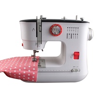 Mini machine à coudre domestique avec table pour un confort accru, prix portable, bras long, matelas industriel, automatique manuel