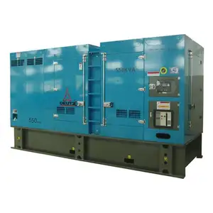 Heavy Duty Electrical Power Generator Engine Ac Single Phase Three Phase Silent Diesel Generator