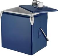Glacière rétro en acier inoxydable 7L/13L/17L/28L – Seau à glace isotherme pour promotion