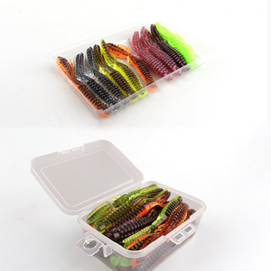 Señuelo de Pesca Flotante de Camarón Suave de 3.5 Pulgadas para Pesca de Lubina - Product Image 1