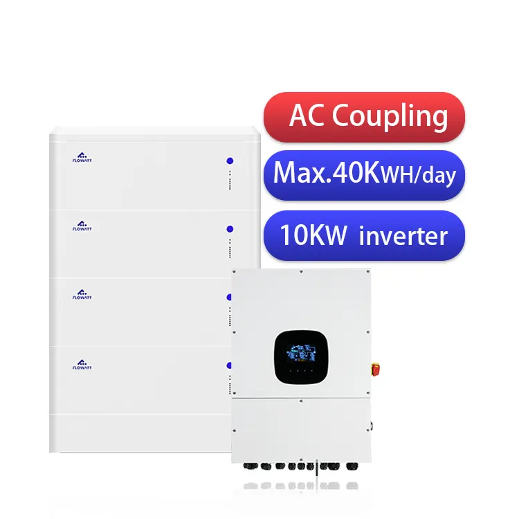 공장 판매 10KW 미국 표준 FSV 시리즈 가정용 리튬 배터리가 포함 된 AC 결합 에너지 시스템