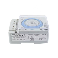 Interruptor Temporizador Programable para Calentador de Agua TB35N 100-240V 15A, Interruptor Temporizador Mecánico para Riel DIN