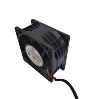 Ventilateur axial 80 mm 12 V pour PC, ventilateur de refroidissement silencieux sans balais 80x80x20 mm avec roulement hydraulique pour projecteur et home cinéma 8020