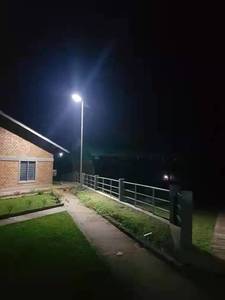 Lámpara Solar Integrada para Exteriores <span class=keywords><strong>de</strong></span> 120W, Todo en Uno, IP65 Impermeable, Panel Solar Monocristalino LED, Batería LiFePO4 - Product Image 6