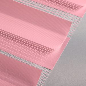 Có thể điều chỉnh màu hồng Zebra Rèm cho Windows trong nhà văn phòng nhà sản xuất ngày và đêm Con lăn Shades trang trí nội thất - Product Image 2