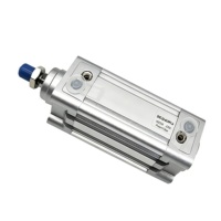 Cylindre à piston à double effet en alliage d'aluminium à tige unique ISO15552 DNC32-25, 40-50, 63-75, 80-100, adapté aux équipements énergétiques
