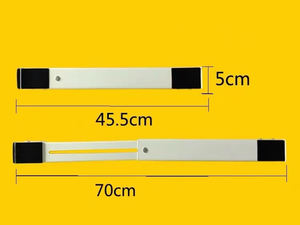 <span class=keywords><strong>Support</strong></span> de lave-linge réglable, <span class=keywords><strong>support</strong></span> mobile pour réfrigérateur, base de réfrigérateur mobile avec roulettes verrouillables - Product Image 4