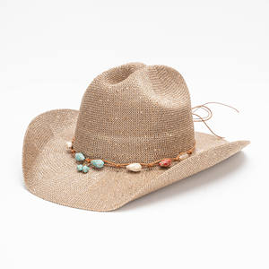Sombrero de <span class=keywords><strong>Jazz</strong></span> Bohemio Unisex con Lentejuelas, Nuevo Sombrero Fedora para Vacaciones en la Playa, Sombrero Vaquero Occidental, Accesorio de Moda para Hombres y Mujeres - Product Image 5