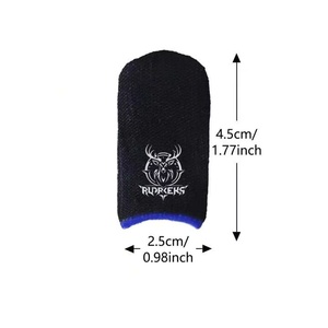 Fundas para Dedos de Fibra Plateada para Juegos, No Causan Incomodidad Durante la Juego Prolongado, Ideales para Jugadores con Manos Sudorosas - Product Image 2