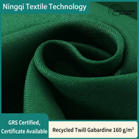 Tissu sergé gabardine brocart recyclé 100 % polyester teint et tissé, résistant à l'abrasion, pour tabliers et sacs de travail pour filles