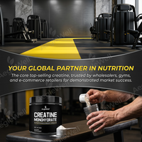 AegleWell Créatine Monohydrate en Poudre 500g – Favorise la Récupération de la Masse Musculaire Maigre – Haute Pureté – Complément Alimentaire pour l'Entraînement Physique