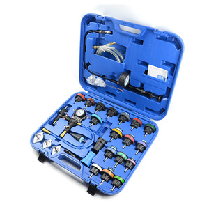 Juego de herramientas Xunchi de 28 piezas para detectar fugas en tanques de agua con manómetro para reparación de automóviles - Product Image 1