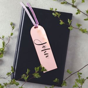 Islamic <b>Gift</b> Personalized Custom Mirrored Diy Acrylic Blanks Journal Planner <b>Bookmark</b> - Product Image 3