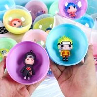 Vente en gros de poupées d'usine de 100mm, dessins animés Gacha, balles, machines, jouets surprises, boîtes aveugles, cadeau