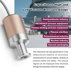 Độ chính xác cao OEM 0.1% kf16 kf25 <span class=keywords><strong>VCR</strong></span> chất lỏng không khí điện dung chân không cảm biến áp suất - Product Image 4