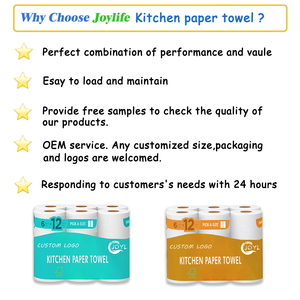 Rotolo di Carta Assorbente da Cucina Morbida e Usa e Getta in Pura Cellulosa, Salviette Riutilizzabili Personalizzate per Uso in Cucina - Product Image 6