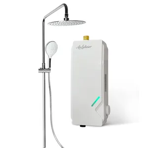 0.02-0.6MPa Áp lực làm việc Hight sức mạnh ABS Vật liệu cơ thể tankless nước Geyser