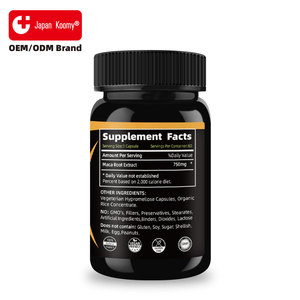 Suplemento de Raíz de Maca de Alta Calidad que Mejora el Sistema Inmunológico para Hombres y Mujeres, Cápsulas de Raíz de Maca, Pastillas para Agrandar el Pene - Product Image 5