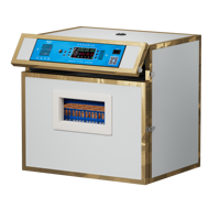 Incubateur d'œufs automatique double alimentation 160 places pour poulets, canards, pigeons, avec taux d'éclosion de 98 % et garantie d'un an