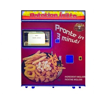 Máquina Expendedora de Snacks Comercial de Lujo con Autoservicio, Papas Fritas Rápidas en 3 Minutos, Control Táctil Automático, NINIX 10L SDK - Product Image 2