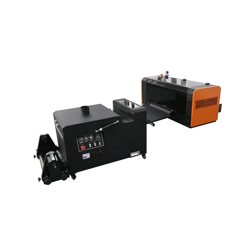 Impresora de transferencia de calor rentable de alta velocidad de Venta caliente con máquina de agitación de polvo para pequeñas empresas