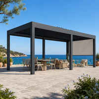 Pergola en aluminium à lames orientables Airfun pour terrasse et balcon