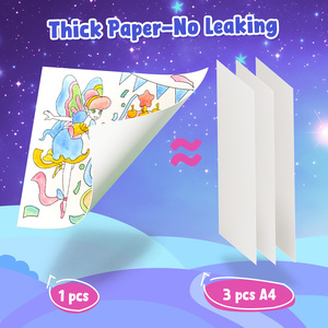 Joycat toptan çocuk suluboya resimleri ile pigmentler ve Graffiti su boyama fırça ile çizim kitabı oyuncaklar - Product Image 6