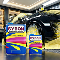 Vernis transparent MS/HS de haute qualité pour peinture automobile, vernis de finition haute brillance pour la rénovation automobile