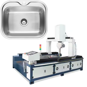 New Stainless Steel Sink <strong>Polishing</strong> &amp; Grinding <strong>Machine</strong> With Motor And Engine 380V-50HZ 12KW High-Accuracy Inside <strong>Polishing</strong> - Product Image 2
