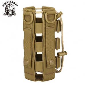 Bolsa Táctica Ajustable de Nylon para Botella de Agua con Sistema Molle, Soporte para Kits de Supervivencia al Aire Libre con Bolsas para Accesorios de Hervidor - Product Image 2