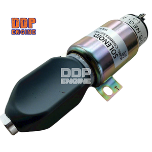 600-815-8790 C6008158790 Soupape solénoïde d'arrêt de carburant pour Komatsu EGS65-5 S4D95LE-2 EGS45-5 4D94LE-2 B3.3 QSB3.3 CM2150 - Product Image 1