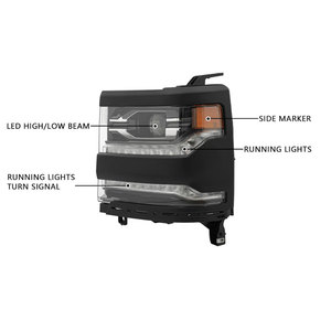 <span class=keywords><strong>Precio</strong></span> de fábrica Auto faro delantero coche faro piezas de coche para Chevrolet <span class=keywords><strong>Silverado</strong></span> <span class=keywords><strong>2016</strong></span> - 2018 EE. UU. Tipo 84893098/84893097 - Product Image 3