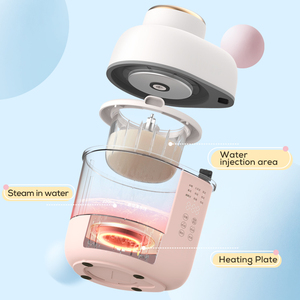 Robot culinaire pour <span class=keywords><strong>bébé</strong></span> avec bol en verre, <span class=keywords><strong>mixeur</strong></span> automatique, <span class=keywords><strong>cuiseur</strong></span> vapeur 2-en-1, appareil multifonctionnel pour préparer et mélanger les aliments pour nourrissons - Product Image 4