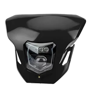 Pour <span class=keywords><strong>KTM</strong></span> <span class=keywords><strong>Moto</strong></span> Pit Bike LED Salut/Lo Faisceau Phare DRL Avant Motocross Phare Plaque 125 150 200 250 300 350 <span class=keywords><strong>450</strong></span> 500 <span class=keywords><strong>Enduro</strong></span> - Product Image 4