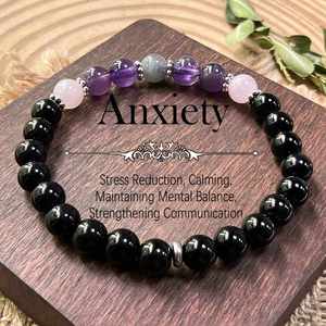 Pulsera Natural de Cuentas de Vidrio Coloridas para el Perdón, Venta al por Mayor Profesional, Descuento por Volumen, Elección de Piedras Personalizadas - Product Image 2