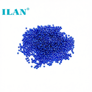 Perline Ilan Abalorios blu royal da 4 mm, 50 g, per la creazione di gioielli - Product Image 2