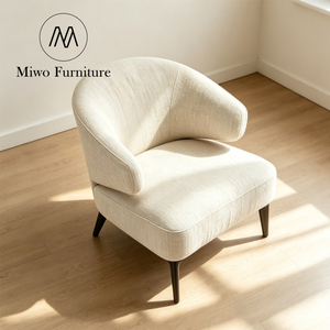 Nouveau <span class=keywords><strong>fauteuil</strong></span> inclinable moderne en tissu <span class=keywords><strong>pour</strong></span> chambre à coucher, salon, hôtel, <span class=keywords><strong>club</strong></span>, hall d'accueil, réception, style italien - Product Image 2
