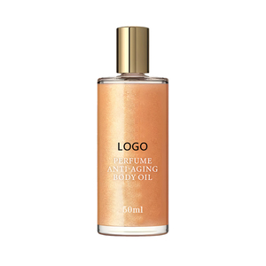 Huile Corporelle Scintillante MLM, Illuminateur Corporel Éclatant, Vente en Gros, Marque Privée, Huile Scintillante Corporelle Nourrissante Bio à la Vitamine E - Product Image 1