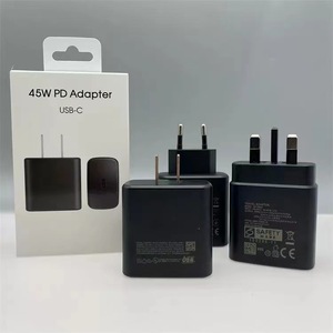 Vente chaude 45W PD USB C Adaptateur secteur Set US EU UK Plug Type c <span class=keywords><strong>Chargeur</strong></span> Super <span class=keywords><strong>Rapide</strong></span> pour <span class=keywords><strong>Samsung</strong></span> Galaxy S24 S23 S22 <span class=keywords><strong>Ultra</strong></span> S21 <span class=keywords><strong>S20</strong></span> - Product Image 5