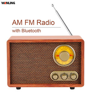 Retro FM <span class=keywords><strong>Radio</strong></span> Vintage <span class=keywords><strong>Radio</strong></span> con Altoparlante - Product Image 4