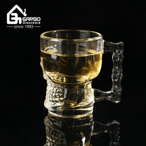 GARBO 55ml Crânio Cabeça de Vidro Shot Caneca com Osso Handle - Product Image 2