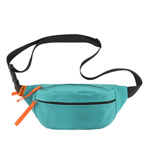 Borsa a Tracolla Unisex Trendy Stile Street in Nylon con Chiusura a Cerniera, Borsa Casual Estiva con Cuciture - Product Image 4