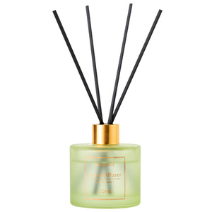 Ambientador <span class=keywords><strong>de</strong></span> Aromaterapia sin Fuego <span class=keywords><strong>de</strong></span> Larga Duración, Botella <span class=keywords><strong>de</strong></span> Vidrio Cilíndrica, Ambientador para Dormitorio, Hogar, Baño, Inodoro, Desodorante - Product Image 5