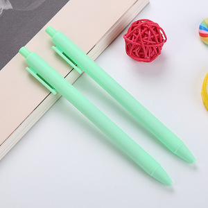 ปากกาเจลแบบกด หัวกระสุน พลาสติก ใช้ในสำนักงานและโรงเรียน สไตล์มาการอง - Product Image 3