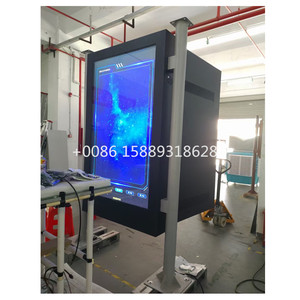 55 inch Ngoài trời 4K IPS Bảng điều chỉnh 120Hz treo tường không thấm nước 3500nits độ sáng cao Android Wifi CMS phần mềm cảm ứng LCD hiển thị - Product Image 6