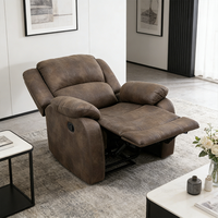 Fauteuil inclinable haut de gamme avec accoudoirs, convertible en canapé-lit, pliable, durable, multifonctionnel, en métal, pour salon et chambre à coucher, fabriqué à Dongguan