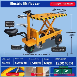 Magazzino elettrico idraulico elevatore pianale per auto carrello di sollevamento posteriore per asino auto piattaforma di scarico rialzata - Product Image 4